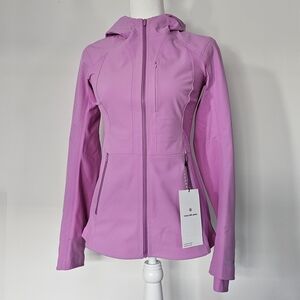 Lululemon Cross Chill Jacket *RepelShell | size 6 | Dahlia Mauve